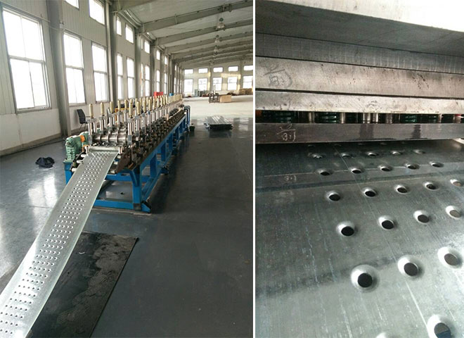 腳手架踏板壓型機(jī)組